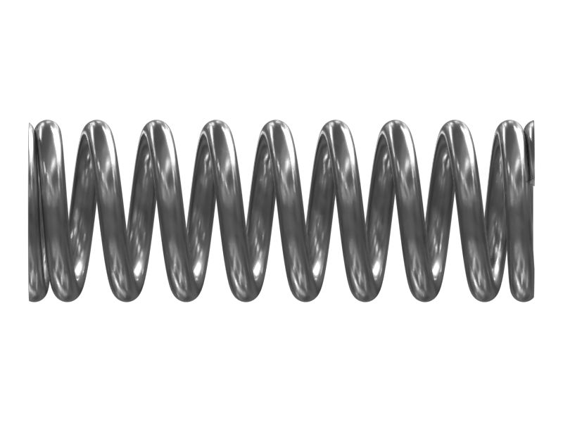 Пружина сжатия свободной длины 88,90 мм