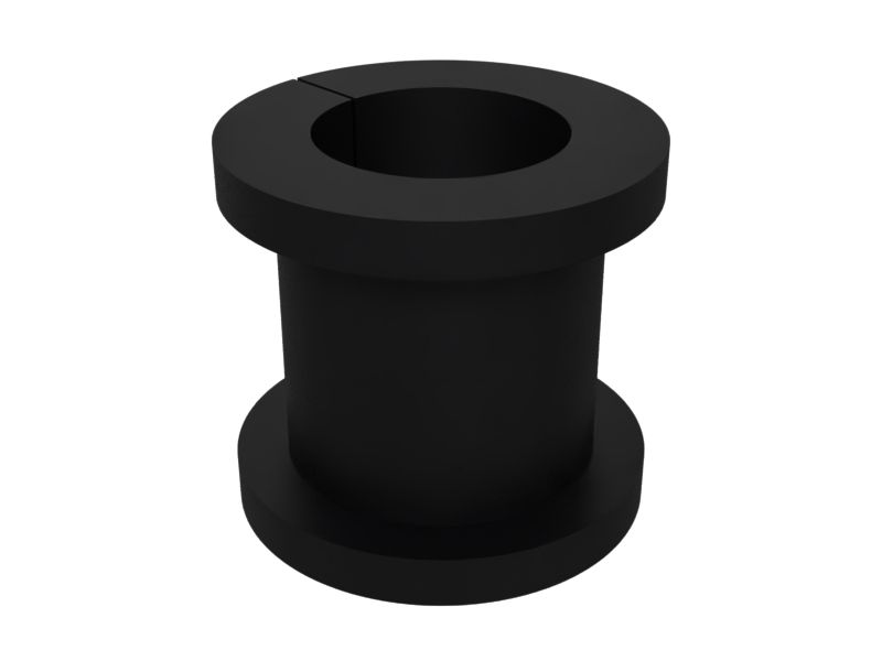 284-6206: Симметричная втулка с двумя фланцами и внутренним диаметром 23 мм