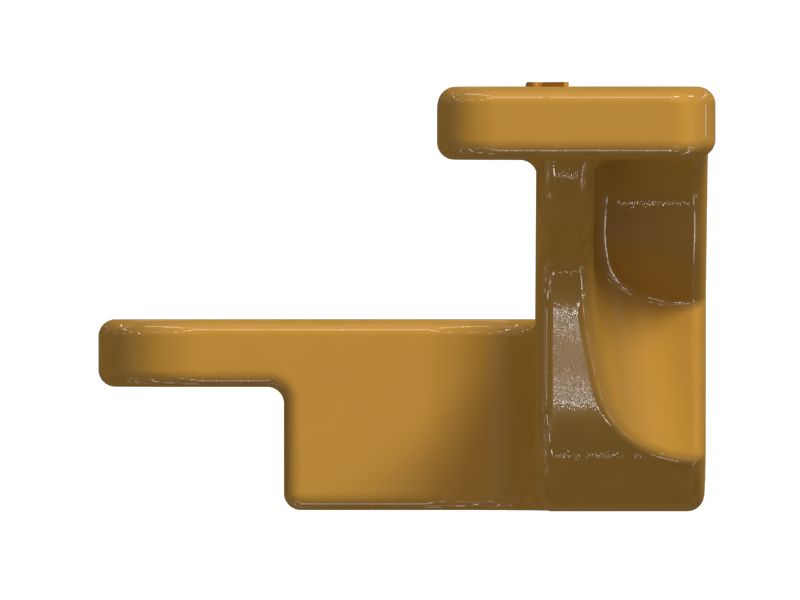 Правая рукоять устройства для быстрой смены навесного оборудования