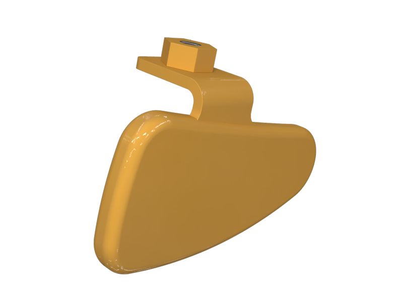 Приварная поликарбонатная рукоятка с гайкой M6X1