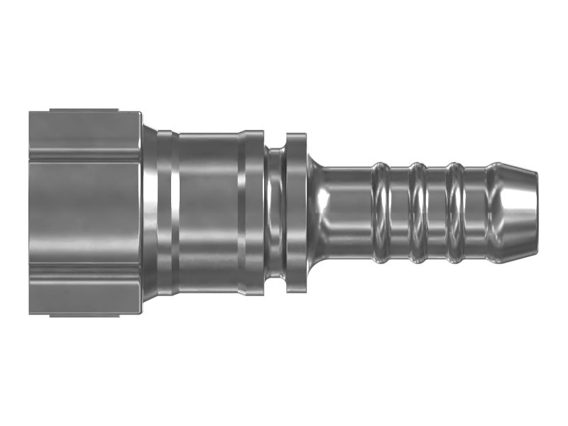 Заершенная муфта шланга