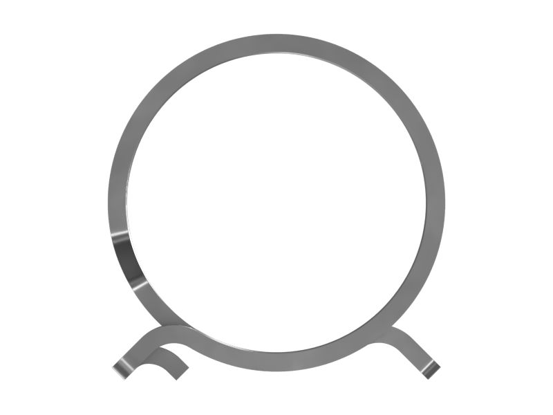 Пружинный ленточный хомут толщиной 1,3 мм