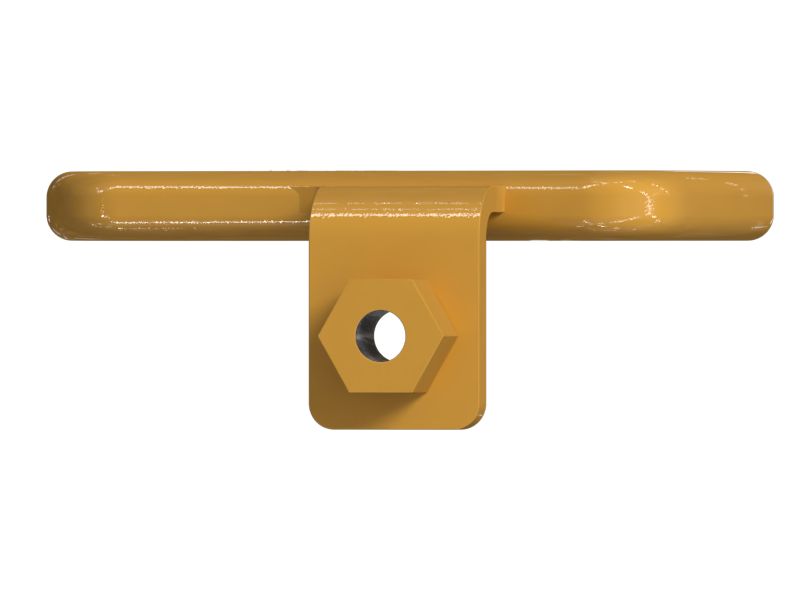 Приварная поликарбонатная рукоятка с гайкой M6X1