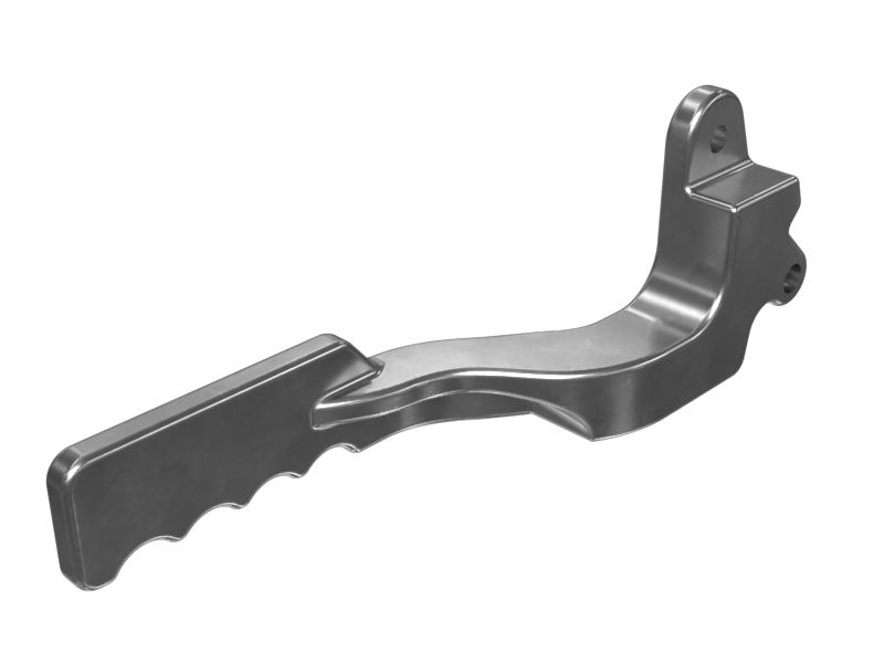 Левая рукоять устройства для быстрой смены навесного оборудования