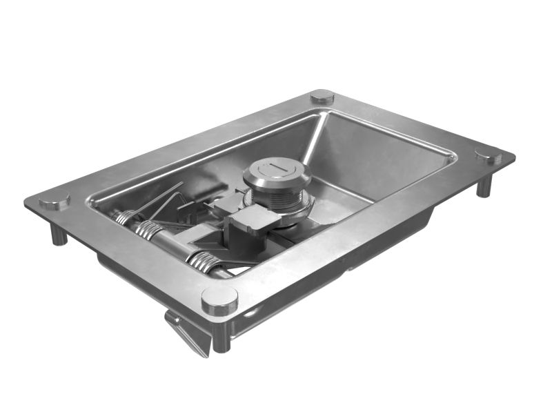 Защелка капота для шумоподавляющего оборудования