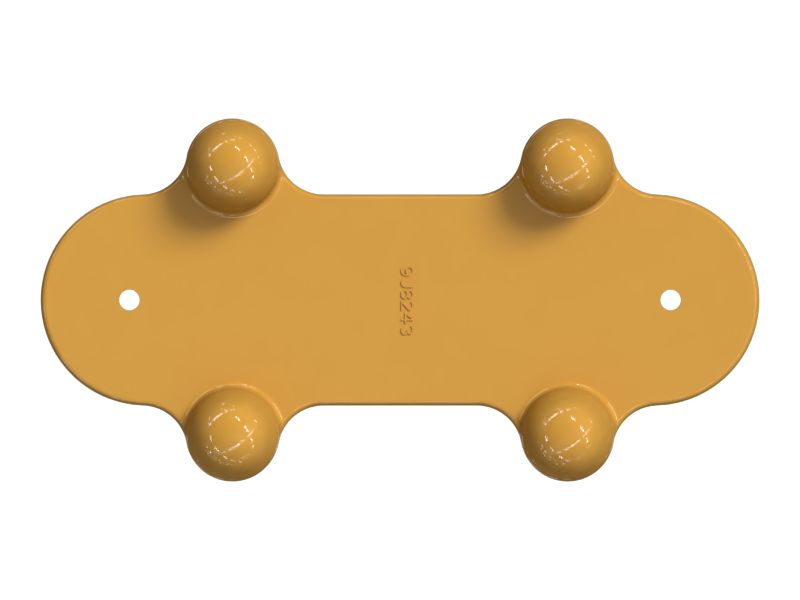 Фиксатор из литого алюминия, длина 170,50 мм