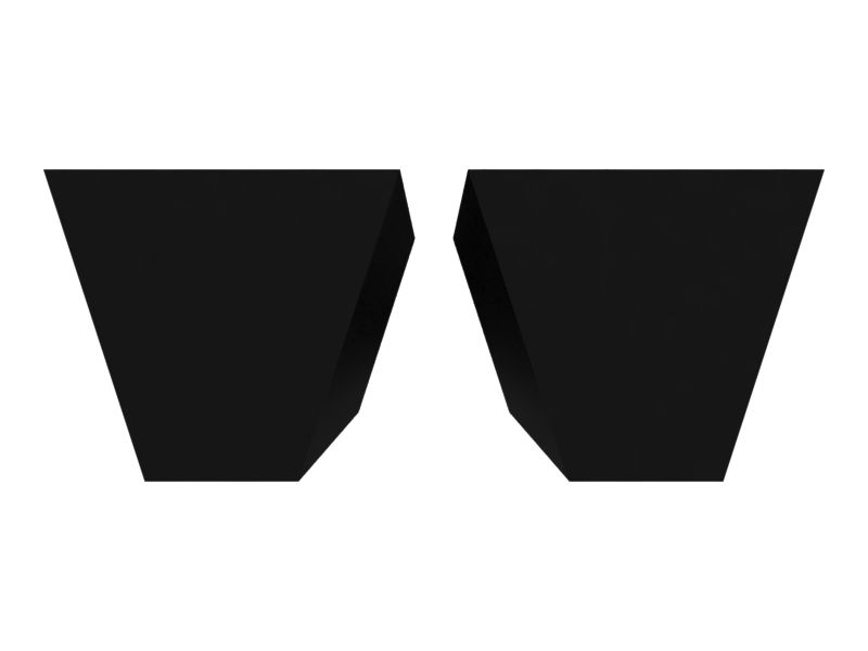 Комплект клиновых ремней длиной 1222 мм