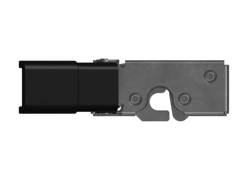 Поворотная дверная защелка для двух объектов