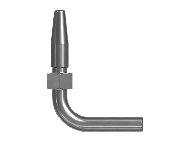 Переходной коленчатый патрубок