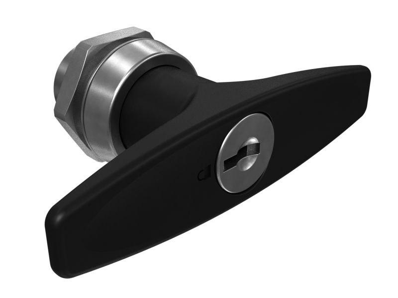 Стальная поворотная дверная ручка с замком с защелкой