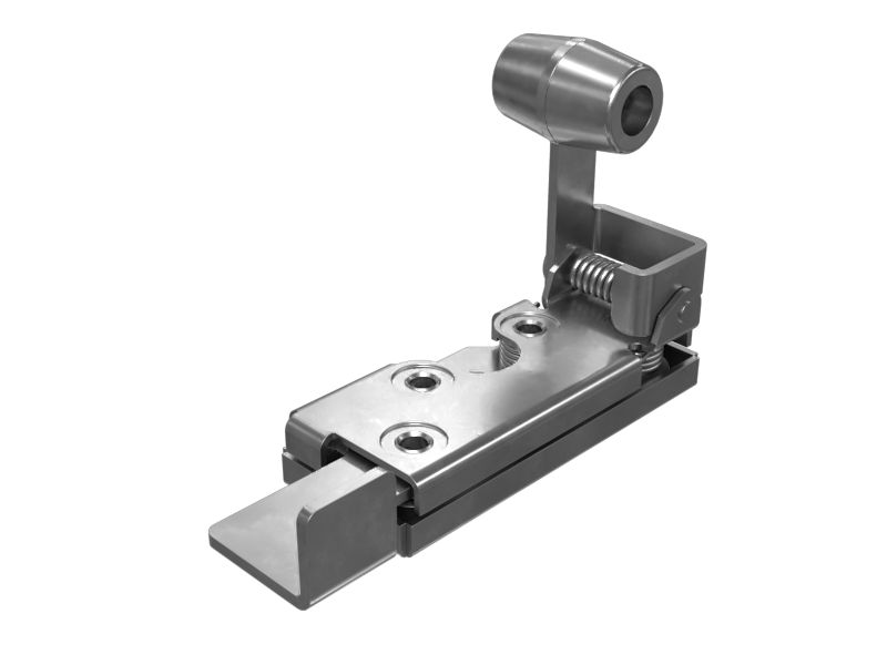 Защелка левой двери кабины