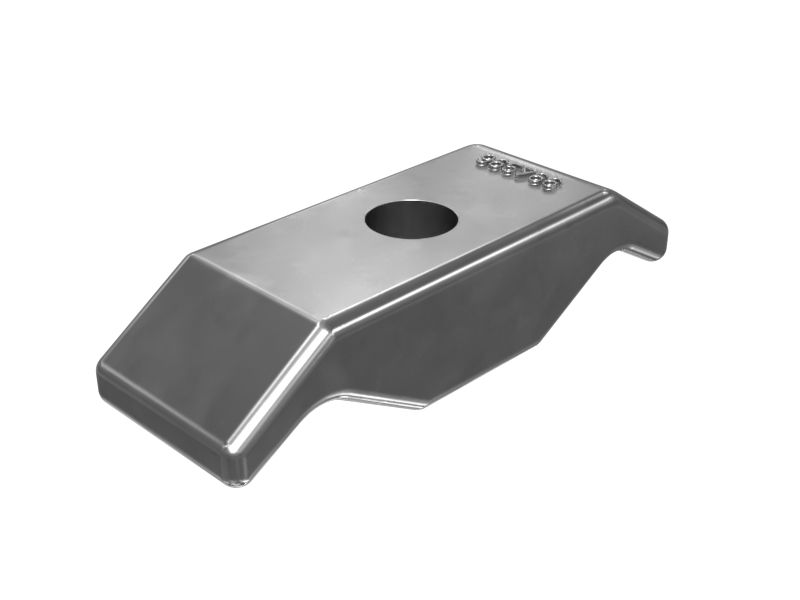 Двойной седельный зажим