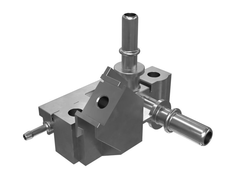Муфта трубопровода топливного фильтра двигателя