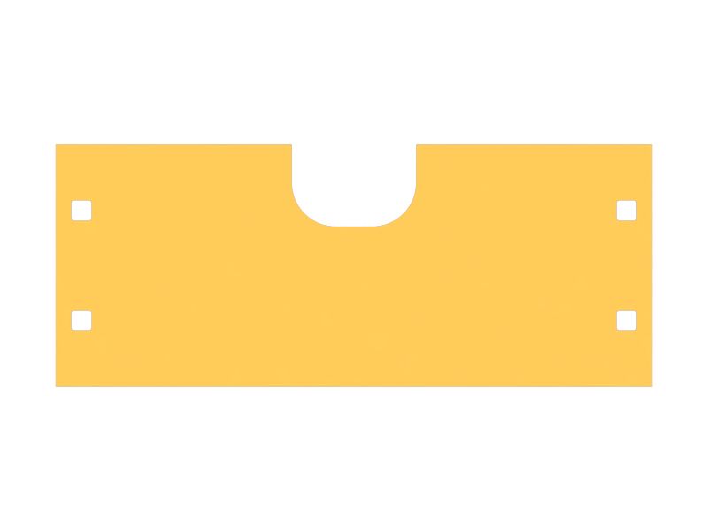 Изнашиваемая пластина толщиной 35 мм