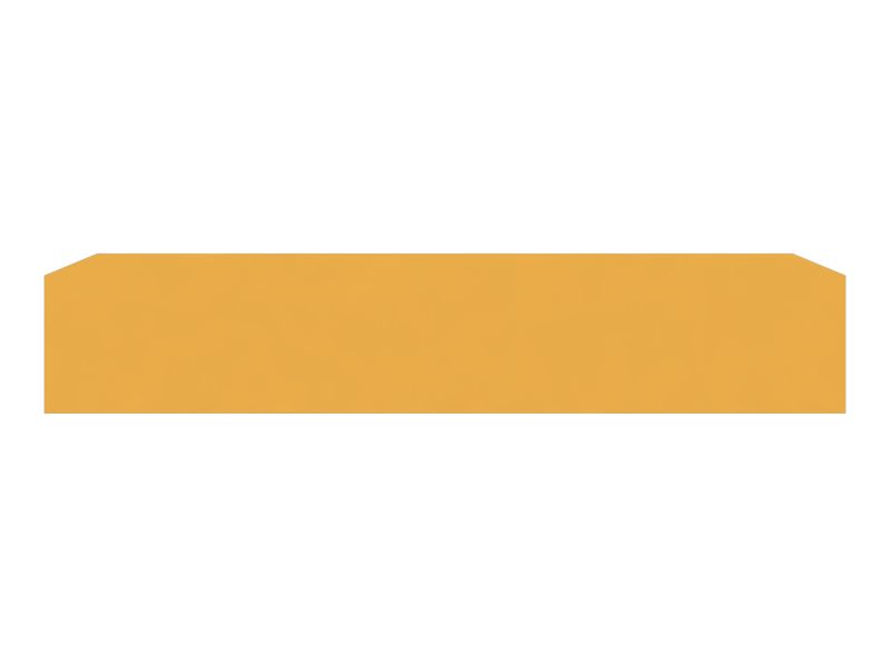 Износостойкая пластина дна ковша толщиной 75 мм