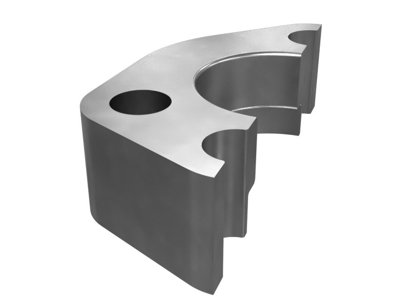 1P-4574: Разъемный фланец с диаметром встречного отверстия 30,96 мм