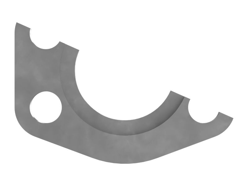 Разъемный фланец с диаметром раззенкованного отверстия 41,95 мм