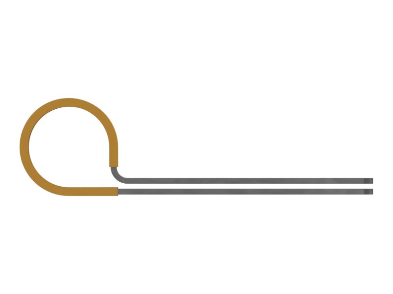 Р-образный зажим диаметром 24 мм