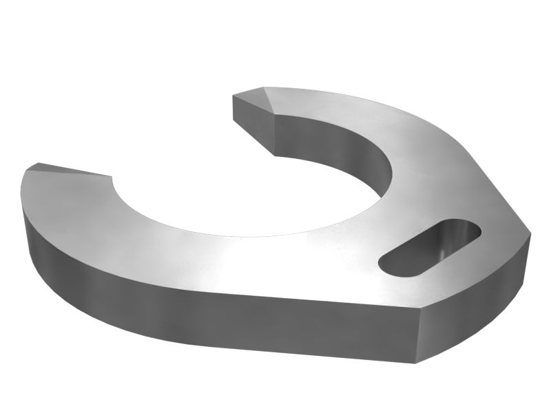 502-2491: Заглушка с защелкой WEO шириной 4 мм