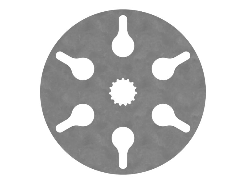 ДИСК ТОРМОЗНОЙ В СБОРЕ