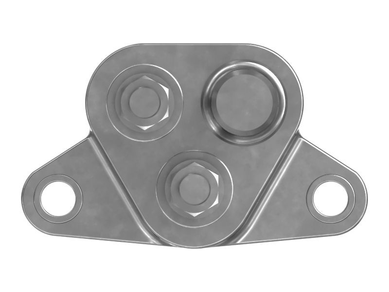 Пластмассовый распределительный блок на 400 А