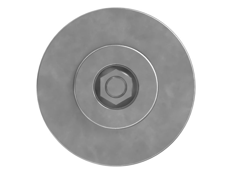 Направляющий шкив с 1 канавкой