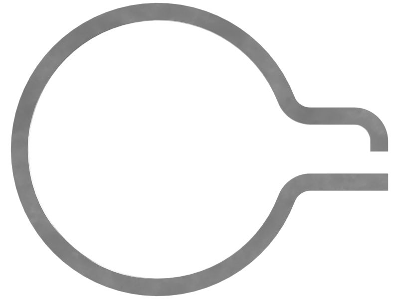 Ленточный хомут толщиной 6 мм