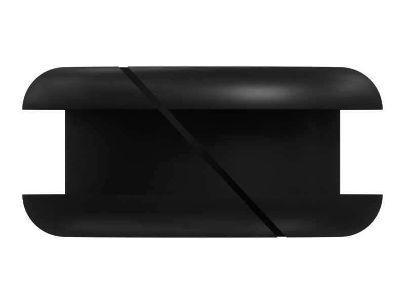 Резиновое уплотнение с двойным фланцем 12,70 мм