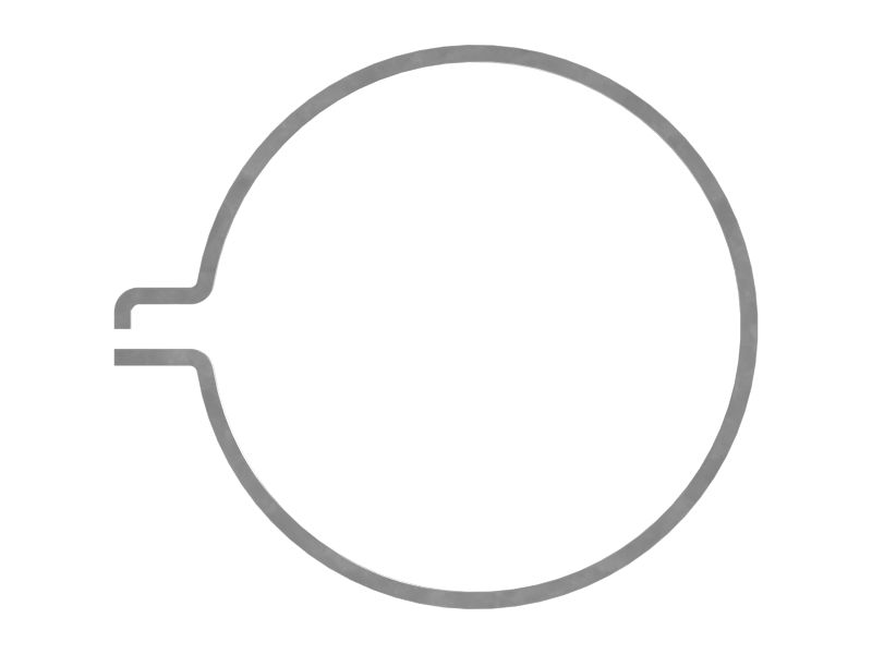 Хомут выхлопной трубы/глушителя толщиной 6,40 мм