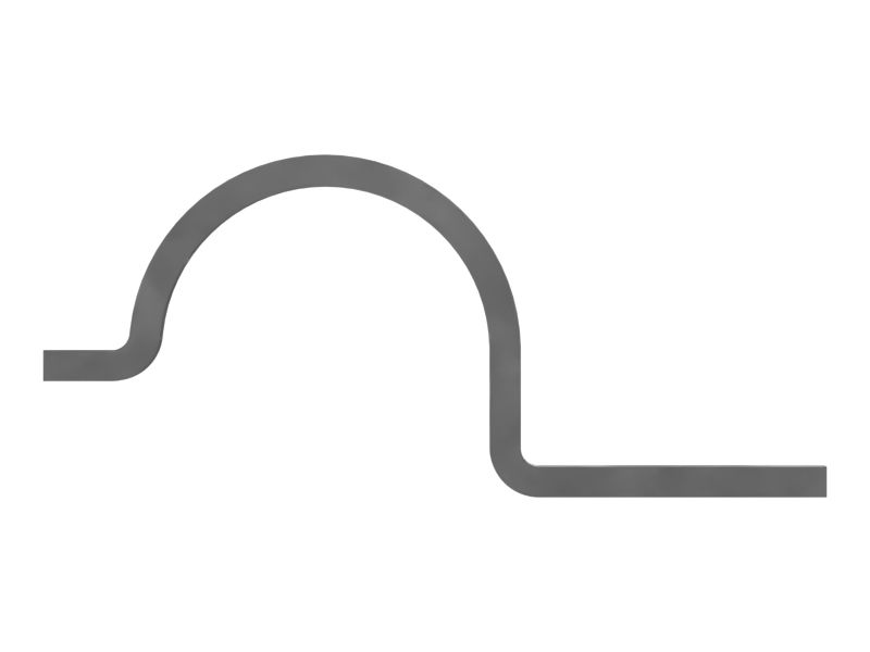 Зажим с минимальным внутренним диаметром 27,15 мм