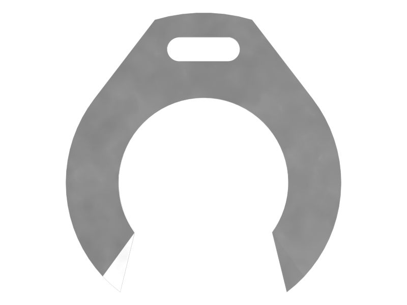 Заглушка с защелкой WEO шириной 4 мм