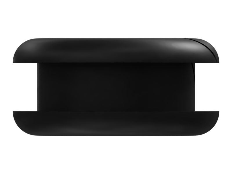 Резиновое уплотнение с двойным фланцем 12,70 мм