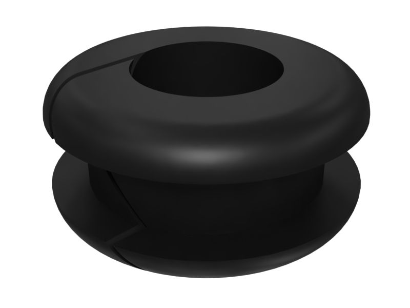 Резиновое уплотнение с двойным фланцем 12,70 мм