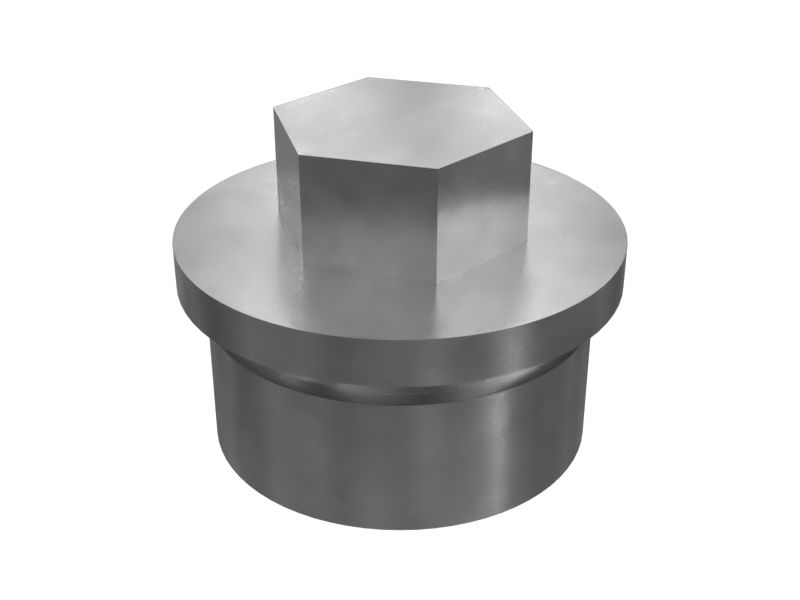 1 Заглушка с шестигранной резьбой 5/16-12