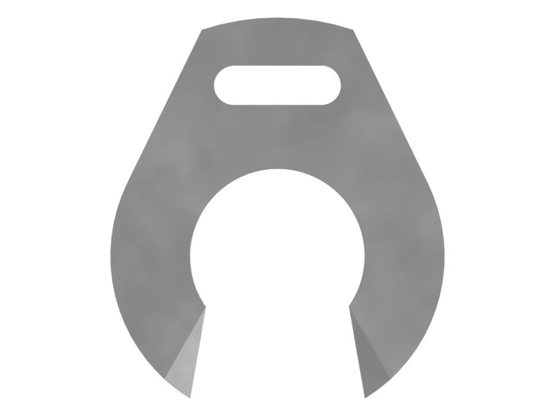 Заглушка с защелкой WEO шириной 3,7 мм