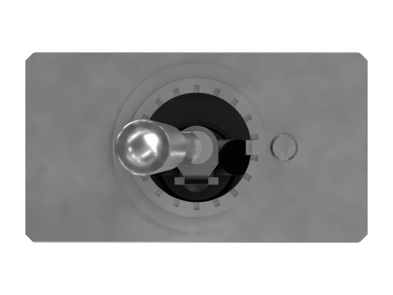 Переключатель типа «один полюс, два переключателя» на 28 вольт