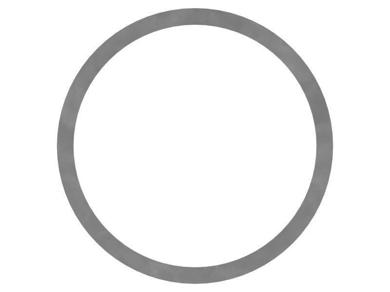 Стальная регулировочная прокладка толщиной 0,6 мм