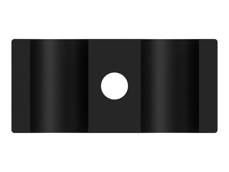 Двойной зажим с минимальным внутренним диаметром 19,00 мм