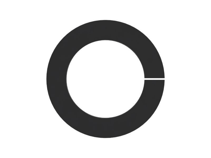 Разрезное резиновое уплотнение