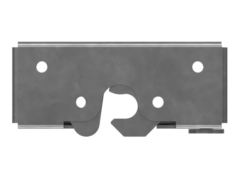 Удерживающая защелка из углеродистой стали открыта