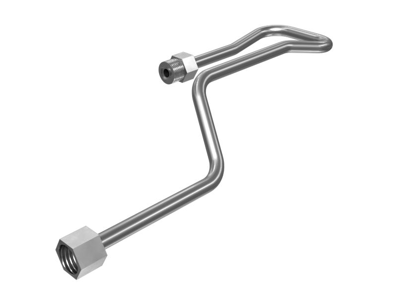 Труба с многократным изгибом наружного диаметра 9,50 мм