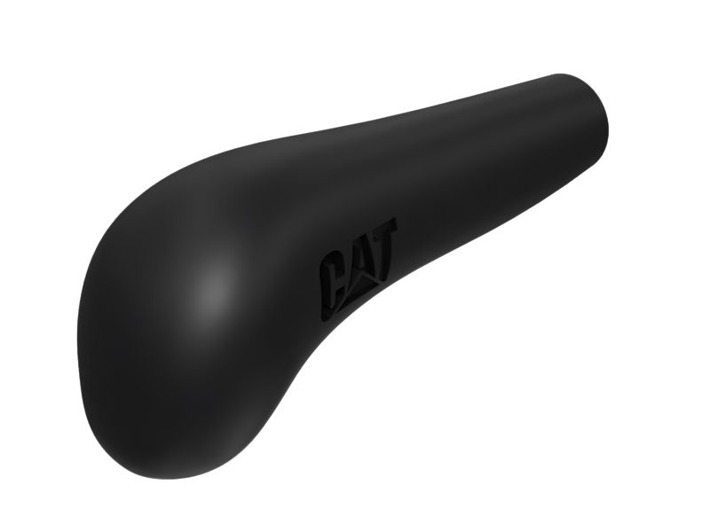 Рукоятка рычага матового черного цвета