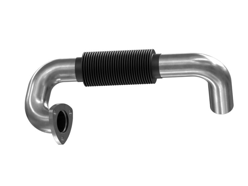 Коленчатый патрубок выхлопной трубы глушителя, внутренний диаметр 50,8 мм