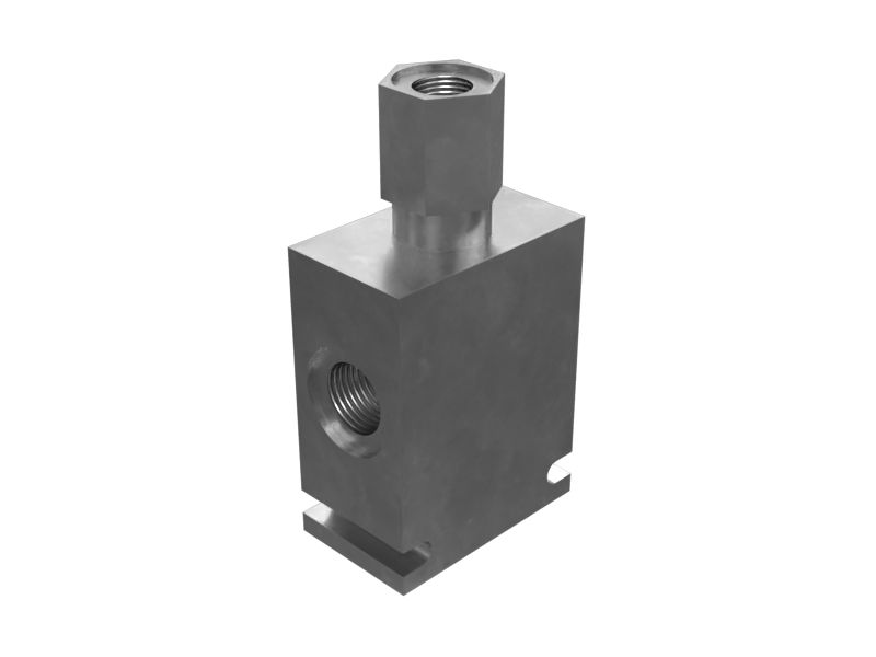 Корпус челночного клапана длиной 120 мм