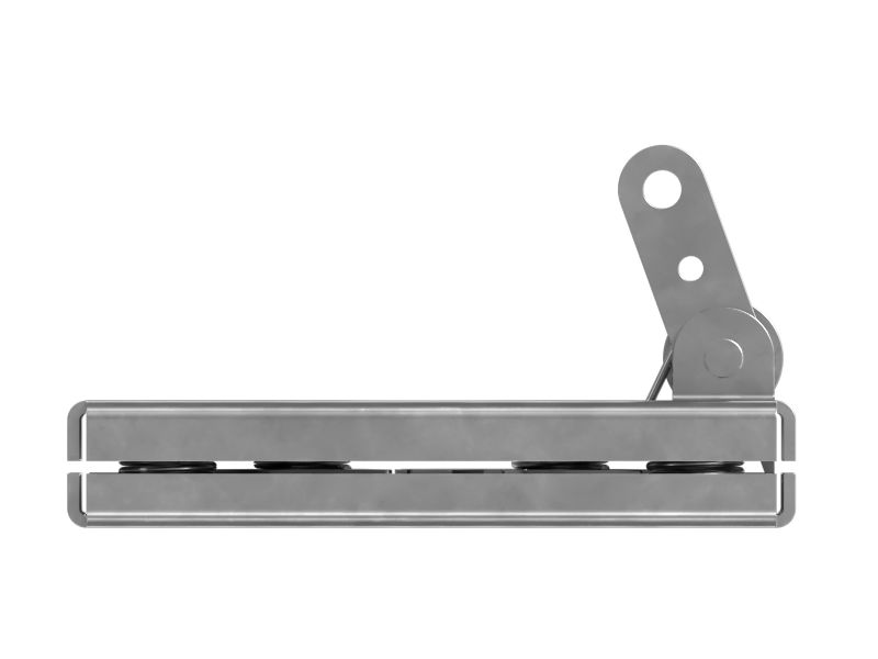 Удерживающая защелка из углеродистой стали открыта