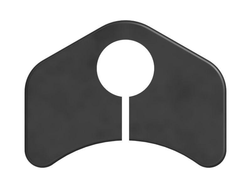 Резиновый блок (общая ширина 22 мм)