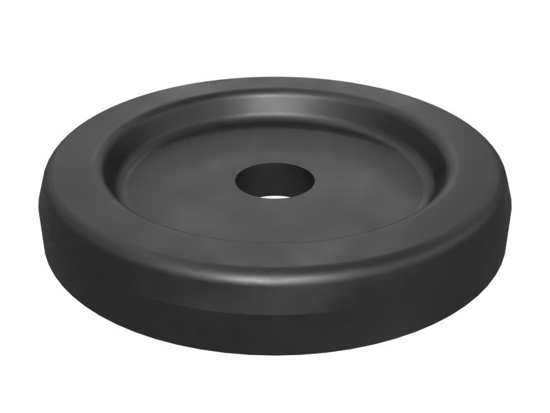 Асимметричная опора из натурального каучука