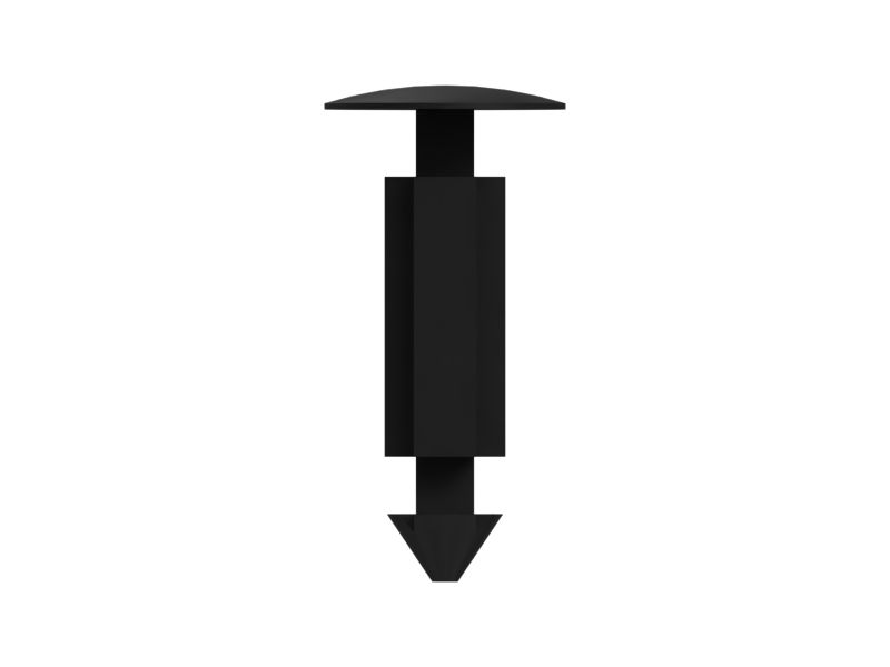 Крепежный зажим длиной 25,8 мм