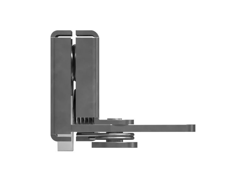 Удерживающая защелка из углеродистой стали открыта