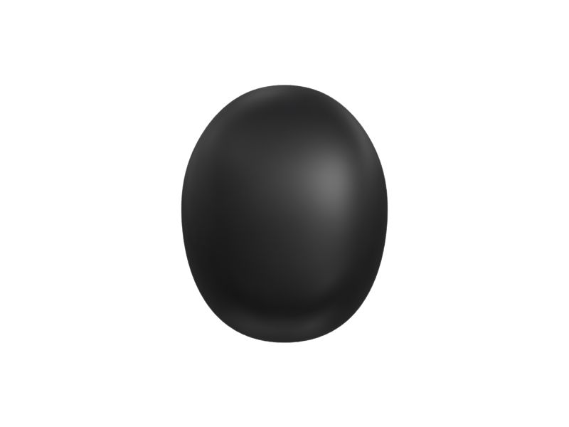 Рукоятка рычага матового черного цвета